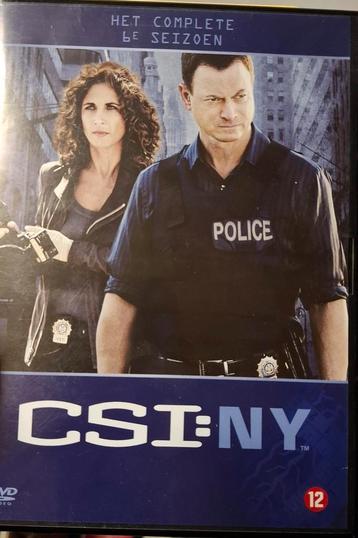 CSI NEW YORK complete 6e seizoen beschikbaar voor biedingen