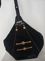 Gianni versace nylon crossbody tas., Sieraden, Tassen en Uiterlijk, Tassen | Damestassen, Verzenden, Zwart, Schoudertasje