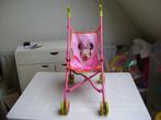 roze buggy opklapbaar van smoby /disney duwhoogte 52hoog, Kinderen en Baby's, Speelgoed | Poppen, Ophalen of Verzenden, Zo goed als nieuw