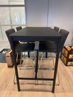 Ikea Bartafel inclusief 4 krukken, Huis en Inrichting, Tafels | Statafels, Ophalen, Gebruikt