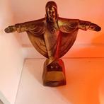 brons, Art deco beeld. Christus. A.Birembax, Ophalen of Verzenden