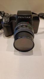 Pentax fotocamera SF7 met lens 28-80 1:3.5-4.5 met pentax fl, Audio, Tv en Foto, Fotocamera's Analoog, Spiegelreflex, Gebruikt