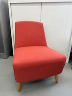 Made fauteuil oranje, Ophalen, Hout, 75 tot 100 cm, Zo goed als nieuw