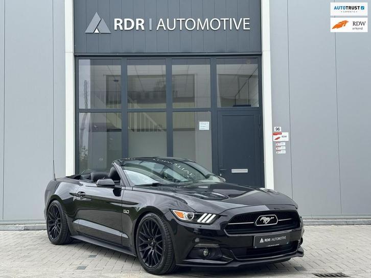 Ford USA Mustang Convertible 5.0 V8 / 50 Year edition, Auto's, Ford Usa, Bedrijf, Te koop, Mustang, ABS, Achteruitrijcamera, Airbags