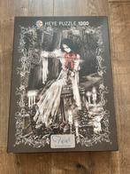 Victoria frances puzzel 1000 stukjes gothic goth puzzle, Ophalen of Verzenden, 500 t/m 1500 stukjes, Zo goed als nieuw