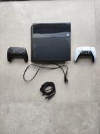 PlayStation 4 + 2 Controllers + Nieuwe SSD, Spelcomputers en Games, Spelcomputers | Sony PlayStation 4, Ophalen of Verzenden