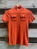Mexx oranje retro top maat S, Maat 38/40 (M), Oranje, Ophalen of Verzenden, Zo goed als nieuw