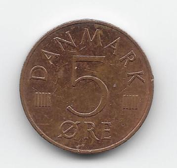 Denemarken 5 øre 1986 KM# 859.3 beschikbaar voor biedingen