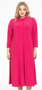 Nieuwe Yoek Lange roze Jurk maat L is 46/48, Kleding | Dames, Yoek, Maat 46/48 (XL) of groter, Ophalen of Verzenden, Zo goed als nieuw