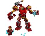 Lego Marvel Avengers Set 76140 - Iron Man Mech, Ophalen of Verzenden, Zo goed als nieuw, Complete set, Lego