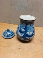 Blauw-witte Gemberpot, Handbeschilderd, 25 cm, Antiek en Kunst, Antiek | Keramiek en Aardewerk, Ophalen of Verzenden