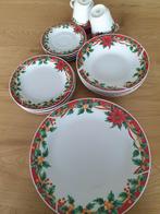 Te koop een kerst borden servies set 20 stuks, Antiek en Kunst, Ophalen of Verzenden