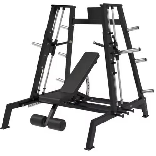 Dual Smith Machine – Professioneel Krachtstation Fitness, Sport en Fitness, Fitnessapparatuur, Nieuw, Krachtstation, Armen, Borst