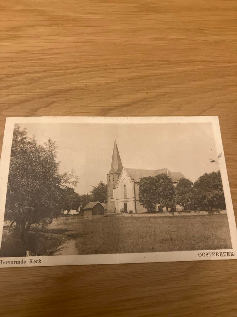 Oude ansichtkaart Oosterbeek - Hervormde Kerk, Verzenden, 1920 tot 1940, Gelopen, Gelderland