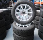 Mercedes C-klasse velgen 16 inch + winterbanden 5x112, Gebruikt, 16 inch, Banden en Velgen, Nvt