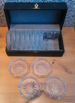 12 Onderzetters kristal antiek, Ophalen