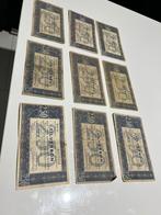 9 stuks Zilverbon 2,5 Gulden 1938, Postzegels en Munten, Bankbiljetten | Nederland, 2½ gulden, Ophalen of Verzenden
