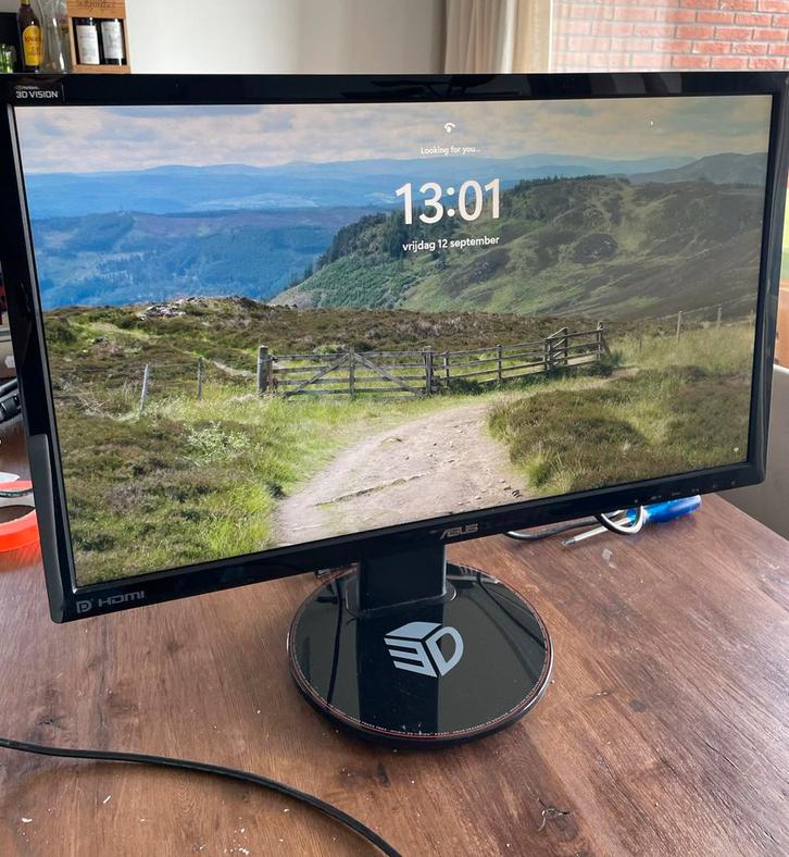 Asus VG248 Gaming Monitor - 24 inch, 144Hz, Computers en Software, Monitoren, Zo goed als nieuw, DisplayPort, DVI, HDMI, VGA, Gaming