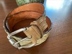 Andrea D'Amico CROCO Belt Riem XXL Groot! UNISEX D AMICO  •, ANDREA D'AMICO, Verzenden, Echt leder, Zo goed als nieuw
