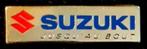 Suzuki pin- langwerpig uit Frankrijk, Verzamelen, Speldjes, Pins en Buttons, Verzenden, Nieuw, Transport, Speldje of Pin