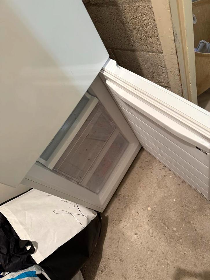 Koelkast - Gebruikt, Witgoed en Apparatuur, Koelkasten en IJskasten, Gebruikt, Met vriesvak, 150 tot 200 liter, 140 tot 160 cm