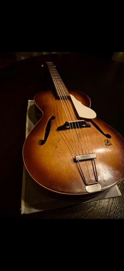 Jazz Gitaar -  Framus 5/51 Studio , Muziek en Instrumenten, Snaarinstrumenten | Gitaren | Akoestisch, Zo goed als nieuw, Klassieke of Spaanse gitaar