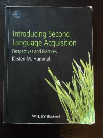 Introducing Second Language Acquisition Hummel beschikbaar voor biedingen
