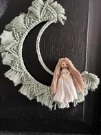 Handgemaakte Macramé Maan met Pop, Ophalen of Verzenden, Nieuw