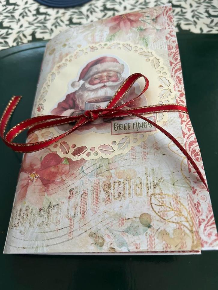 Unieke Kerst junk journal, Diversen, Kerst, Nieuw, Ophalen of Verzenden