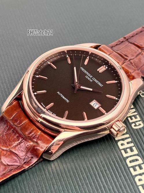 Frederique Constant Clear Vision Rose FC-303C66B4. D&P 2011, Sieraden, Tassen en Uiterlijk, Horloges | Heren, Gebruikt, Polshorloge