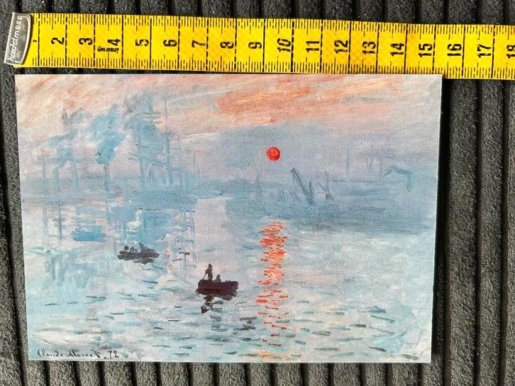 313. Kunstkaart Claude Monet, Verzamelen, Ansichtkaarten | Themakaarten, Ongelopen, 1980 tot heden, Ophalen of Verzenden