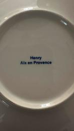 Henry Aix en Provence Theepot met Schotel - Keramiek Art Dec, Ophalen of Verzenden
