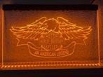Harley davidson reclame neon bord reclamebord lamp mancave 3, Ophalen of Verzenden, Nieuw, Lichtbak of (neon) lamp