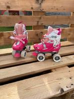 Nijdam roze rolschaatsen, Kinderen en Baby's, Speelgoed | Buiten | Rolschaatsen, Ophalen, Zo goed als nieuw