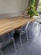 4 Kartell stoelen Louis Ghost transparant, Huis en Inrichting, Ophalen, Kunststof, Gebruikt, Overige kleuren