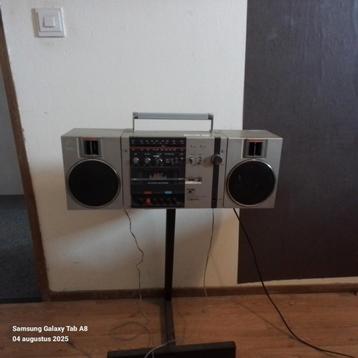 Echte vintage radio caset. Samsung jaar 70 80  beschikbaar voor biedingen