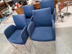 Set van 4 blauwe Nomada stoelen, Ophalen, Gebruikt, Blauw, Modern