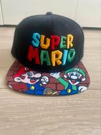 Super Mario Bros Luigi zwarte baseball cap pet petje, Pet, One size fits all, Gedragen, Super Mario
