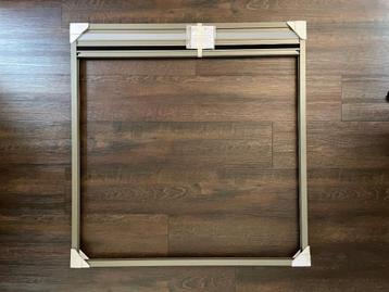 Plissé Raamhor en Gordijn combinatie (Keje) - 112bx116h cm beschikbaar voor biedingen
