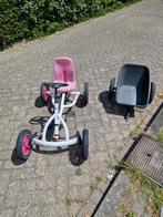 Roze Berg skelter, Ophalen, Gebruikt, Berg, Met kar of aanhanger