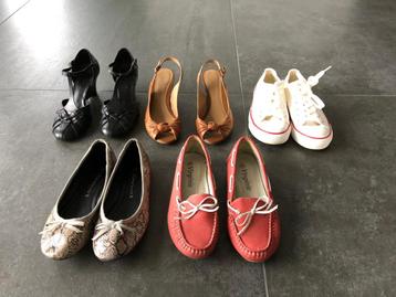 4 paar schoenen, maat 37 beschikbaar voor biedingen