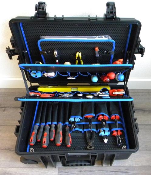 LAATSTE EKOF (Gereedschapskoffer) TOOLCASE MET TROLLEY, Doe-het-zelf en Verbouw, Gereedschapskisten, Nieuw, Ophalen of Verzenden