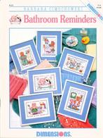 borduurpatroon BATHROOM reminders dimensions Marti, Ophalen of Verzenden, Nieuw, Handborduren, Patroon