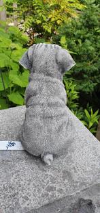 MOPSHOND / betonnen beeld, Dierenbeeld, Nieuw, Info@huisentuindecoratiemarie.nl, Beton