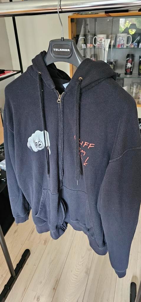 Cliff ’Em All Tribute Hoodie — Metallica Inspired, Kleding | Heren, Truien en Vesten, Zo goed als nieuw, Maat 56/58 (XL), Zwart