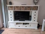 Tv-meubel met veel opbergruimte., Huis en Inrichting, Kasten | Dressoirs, Ophalen, Gebruikt, 200 cm of meer, Overige houtsoorten