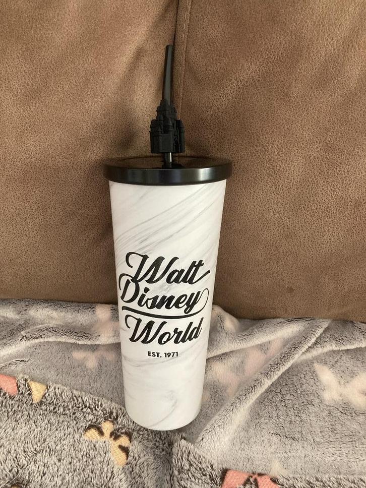 Nieuwe Walt Disney World roestvrij stalen drinkbeker, Verzamelen, Disney, Nieuw, Servies, Ophalen of Verzenden
