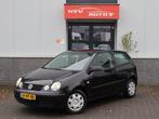 Volkswagen Polo 1.2-12V Comfortline airco cruise org NL, 1198 cc, Zwart, Origineel Nederlands, Bedrijf