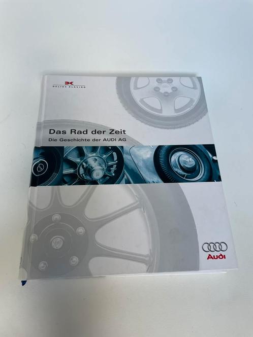 Autoboek ‘Das Rad der Zeit’ die Geschichte der Audi AG (D), Boeken, Auto's | Boeken, Gelezen, Audi, Ophalen of Verzenden