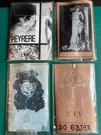 3xStaalplaat/Staaltape(NE, FNTC, Z’EV) +gewilde Peyrere como, Cd's en Dvd's, Cassettebandjes, Ophalen of Verzenden, Zo goed als nieuw